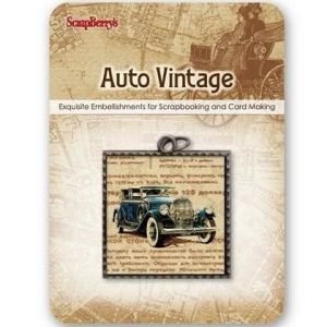 Zawieszka Charms ScrapBerry's Auto Vintage